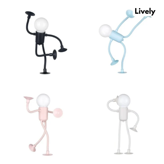 Lâmpada LED animada