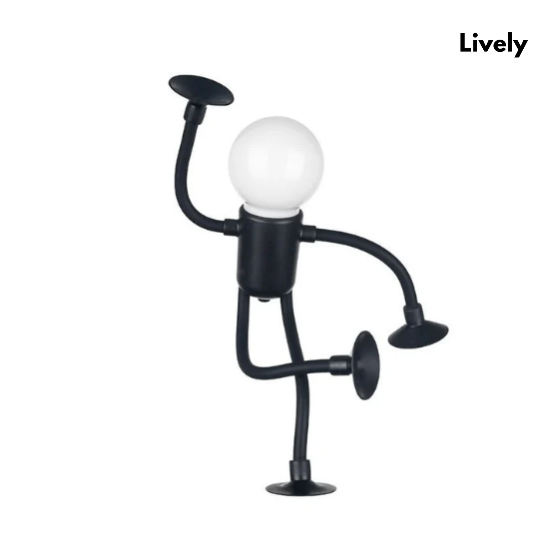 Lâmpada LED animada
